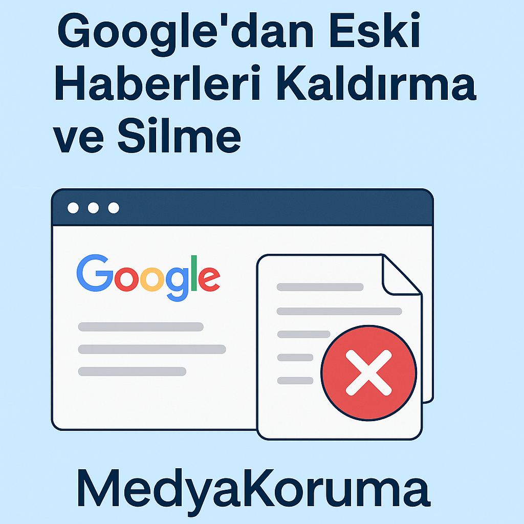 Google’dan Eski Haberleri Kaldırma ve Silme MedyaKoruma