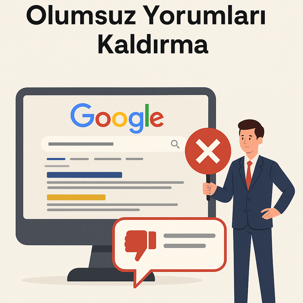 Google Arama Sonuçlarından Olumsuz Yorumları Kaldırma