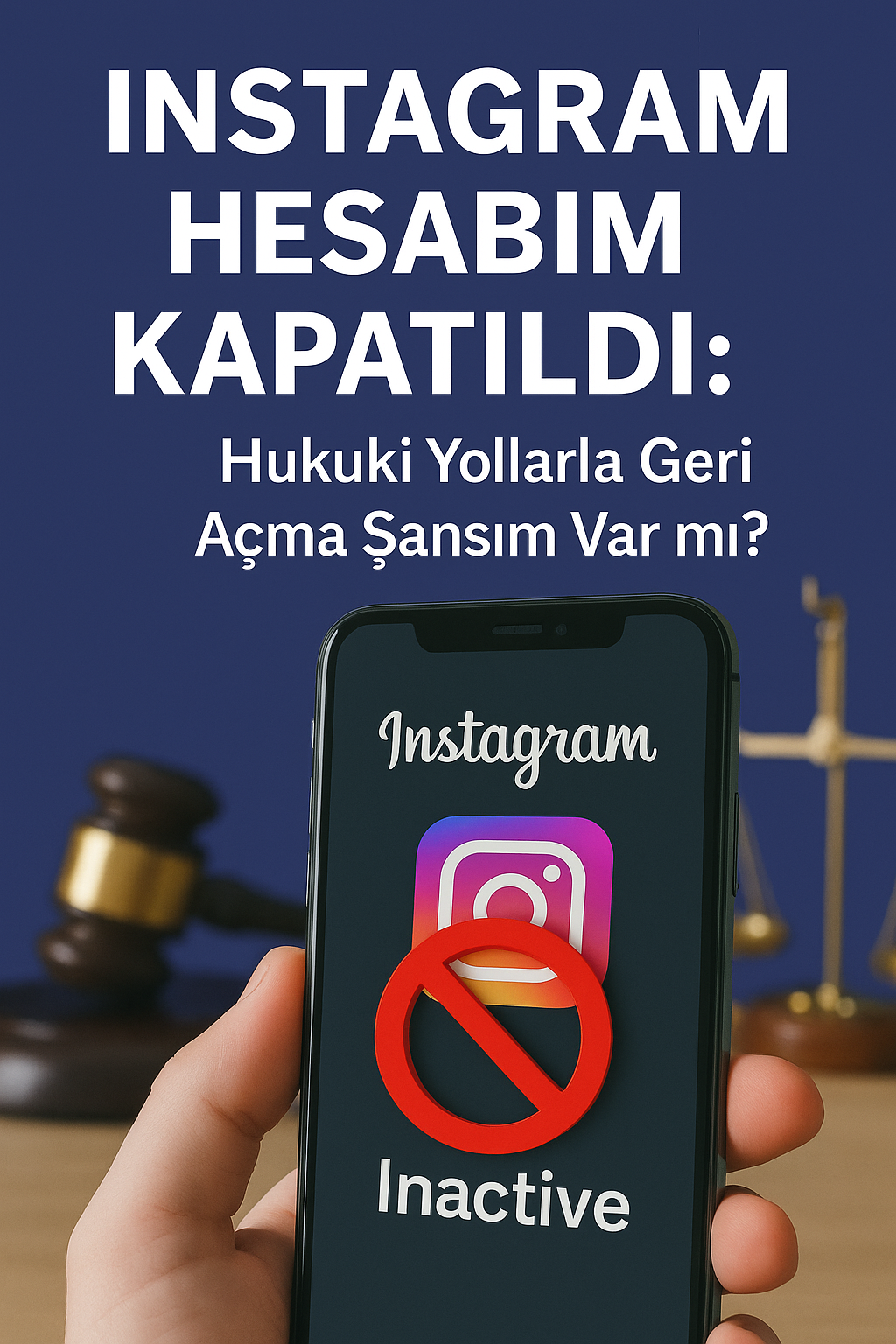 Kapanan ve Askıya alınan ınstagram hesabı açma 